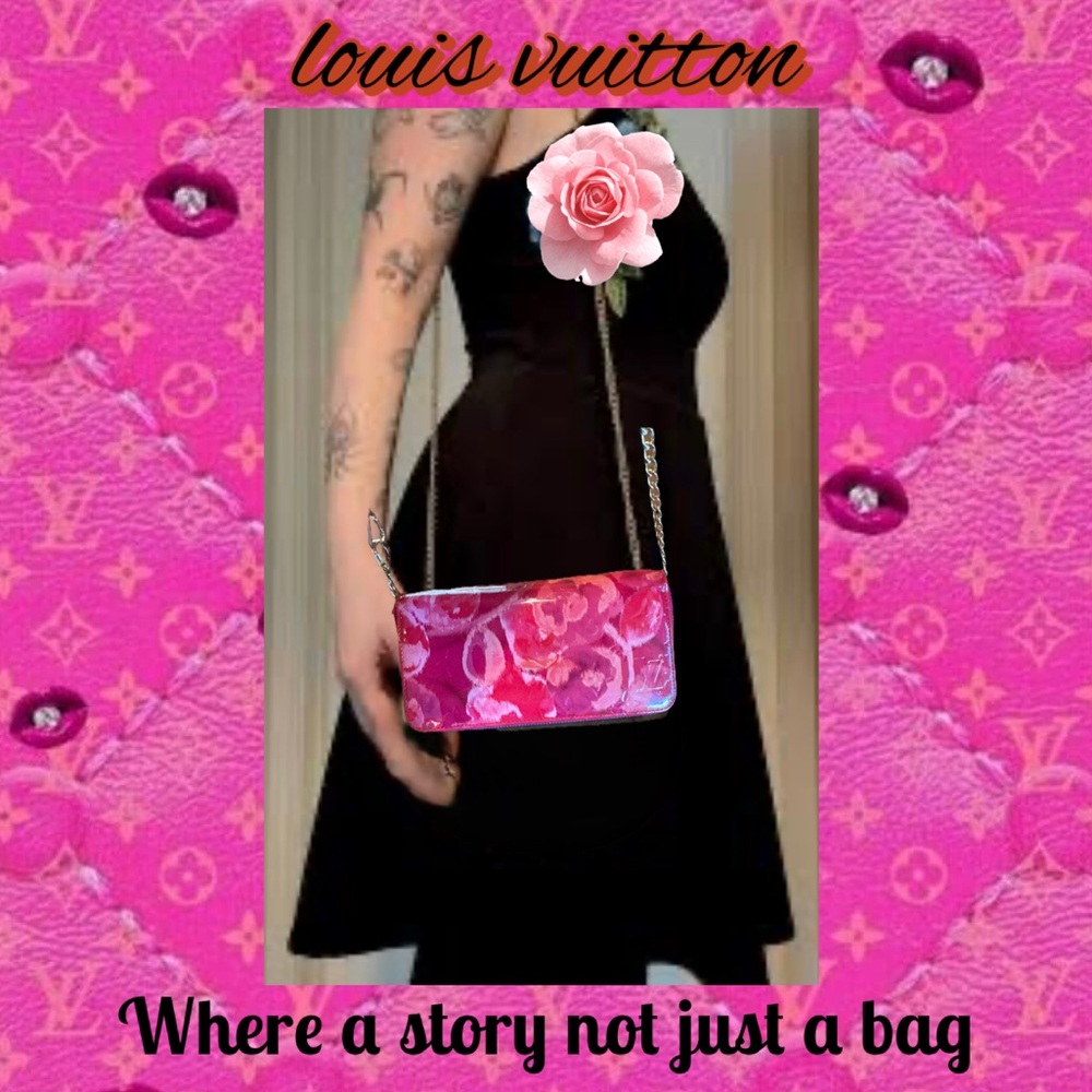 Louis Vuitton Monogram Vernis Ikat Flower Zippy Around Long Wallet - Picture 3 of 17